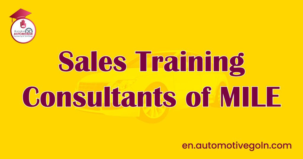 Automotive Technology Basics for Sales Training Consultants of MILE